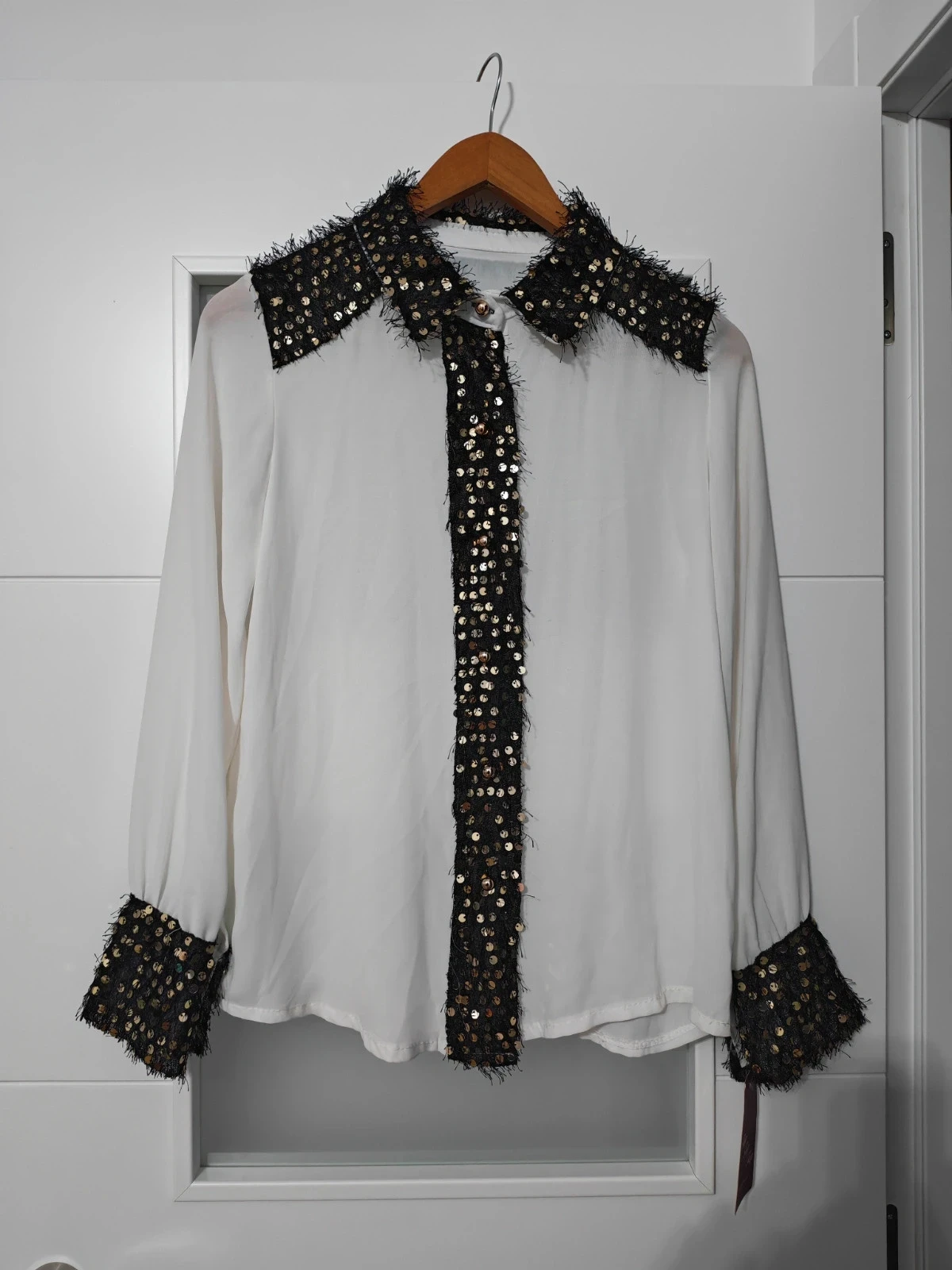 Blouzje met pailletten - Maat M – photo 4